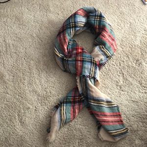 American Eagle Plaid blanket scarf. NWOT.